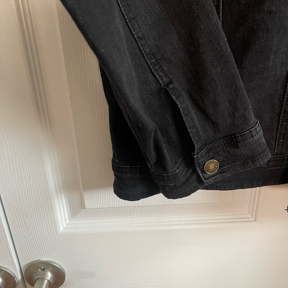 Black Denim Jacket - Picture 5 of 6